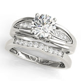 Engagement Rings Single Row Prong Set - TN50801-E